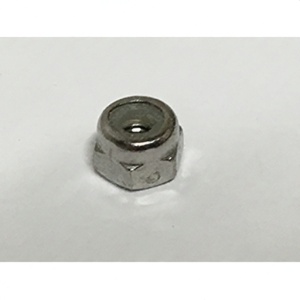 Nut M3X0.5 Nylon Insulator Lock A-2 Stainless Steel Nut M3X0.5 Nylon Insulator Lock A-2 Stainless Steel