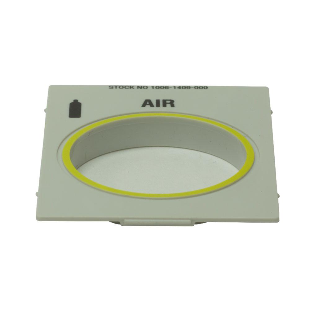 Cover Gas Identification Air Pad Painted Yellow Cylinder Cover Gas Identification Air Pad Painted Yellow Cylinder