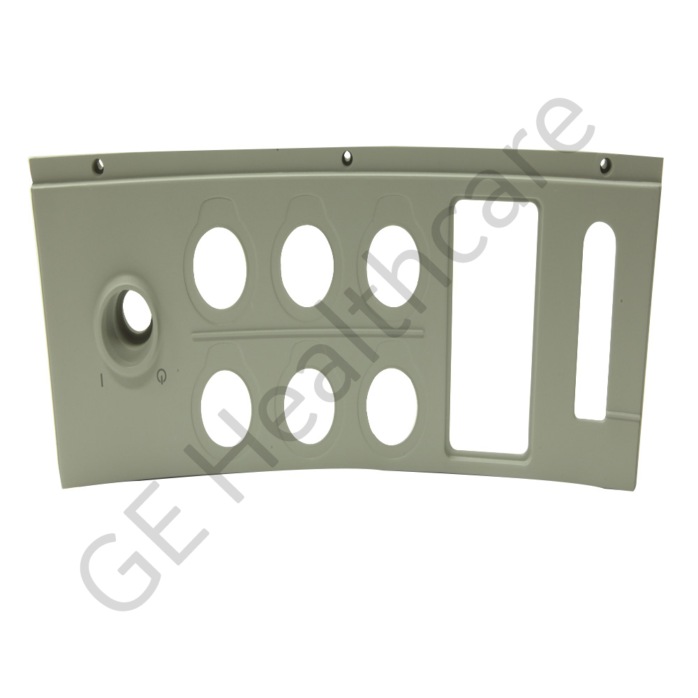 Panel Front with Pressure Gauge Mounting Holes Panel Front with Pressure Gauge Mounting Holes