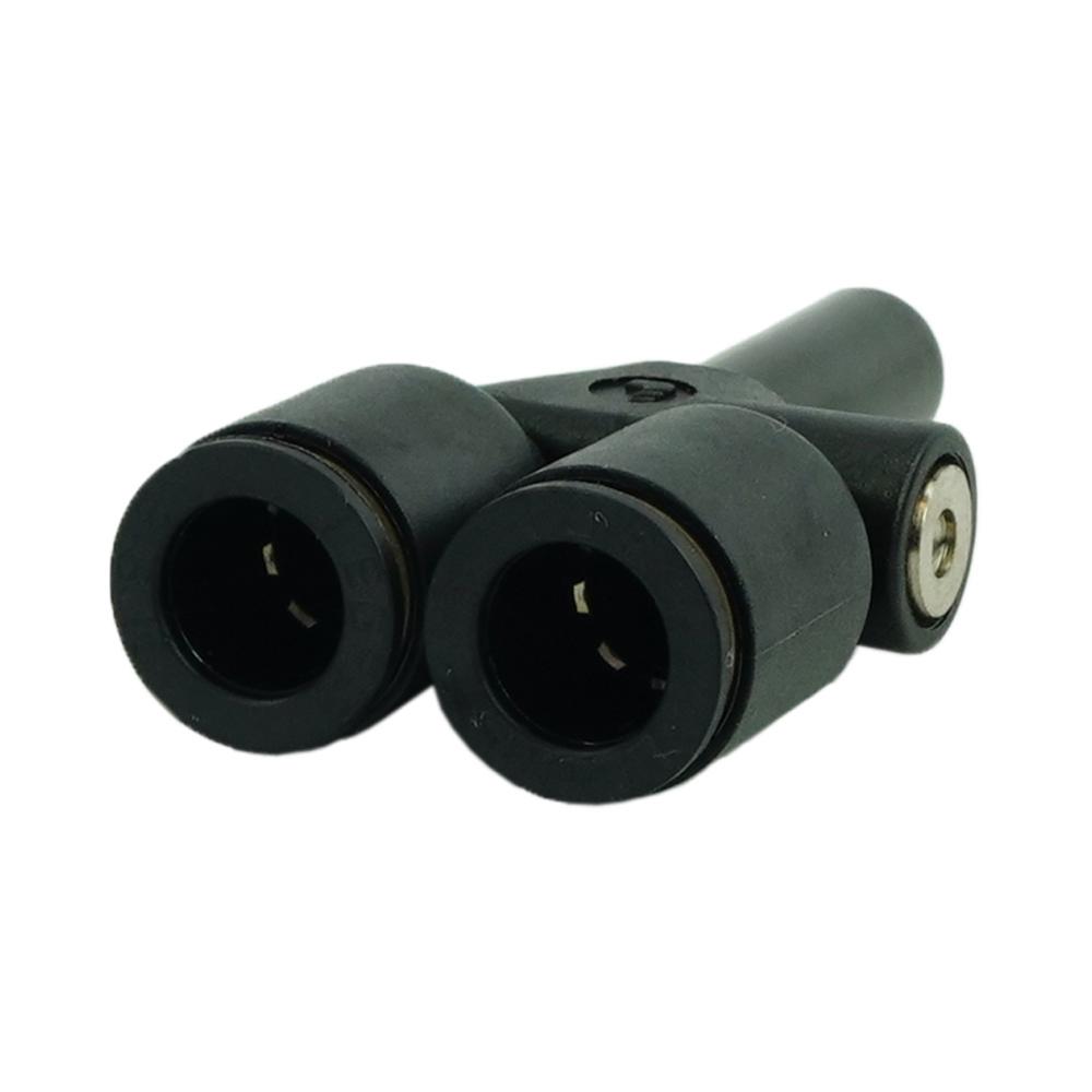 Y Legris 8mm Y with Tailpiece Breathing Circuit Gas Plug-In Nylon Y Legris 8mm Y with Tailpiece Breathing Circuit Gas Plug-In Nylon