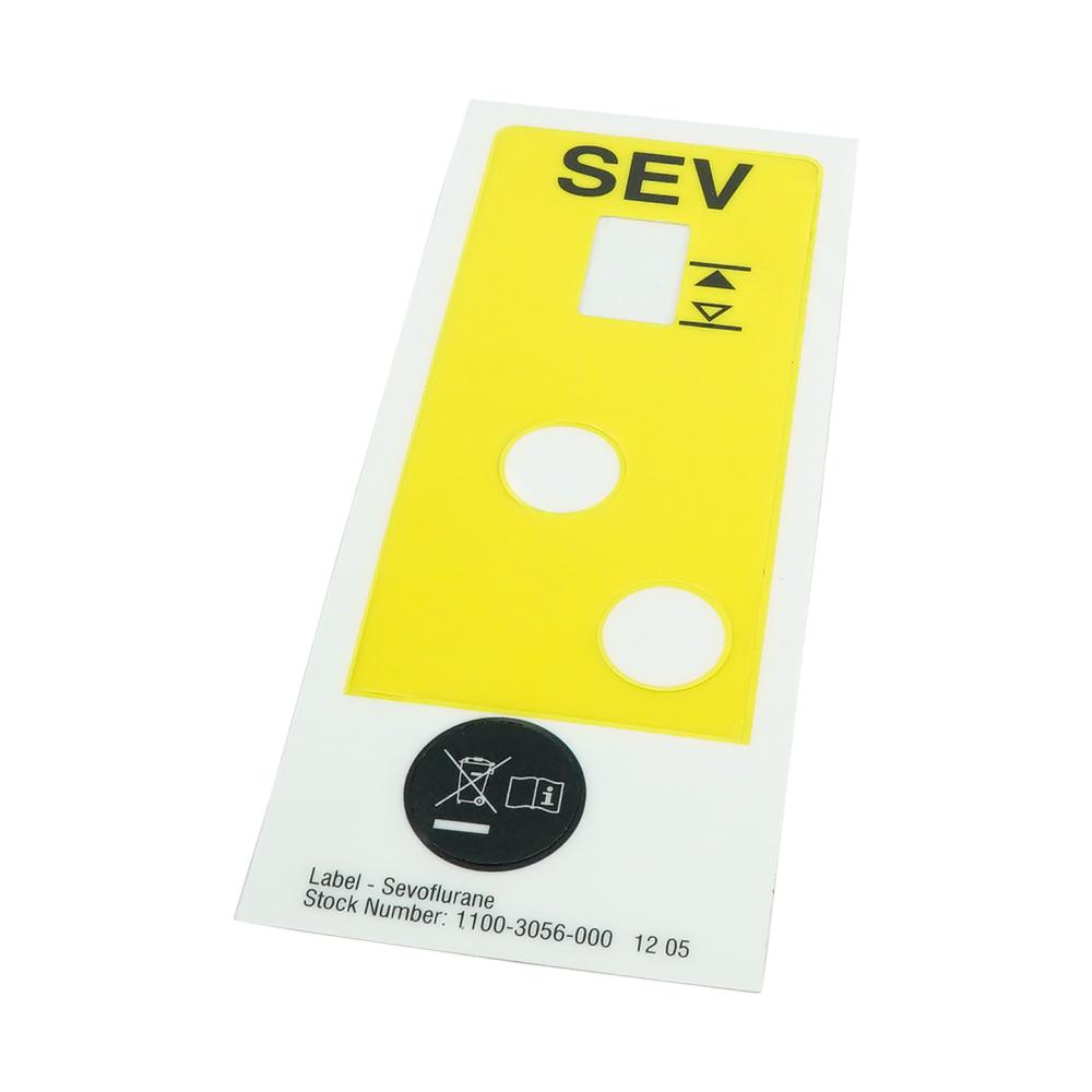 Sticker Label Sevoflurane Sticker Label Sevoflurane