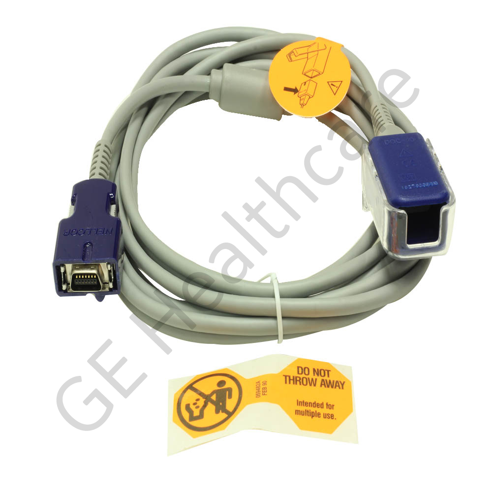 Nellcor Interconnect Cable DOC-4, 3m (1/box)