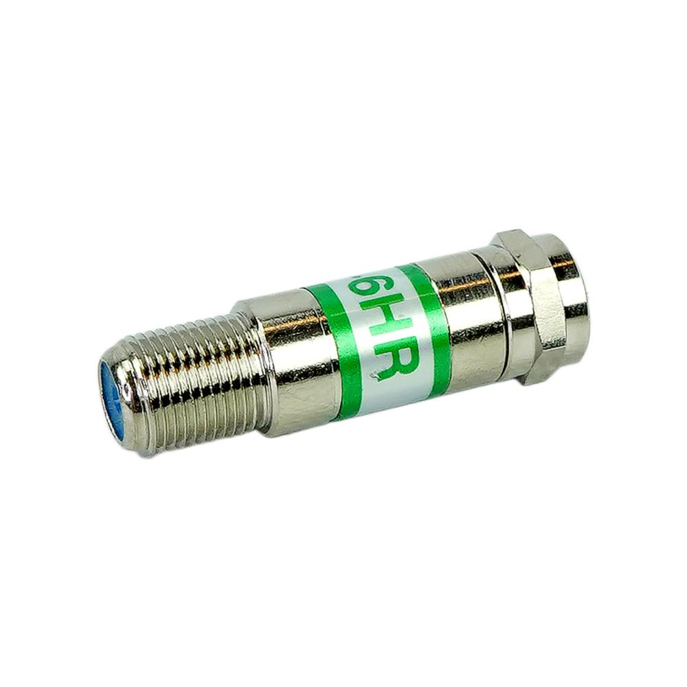 75 Ohm DC-Pass Type-F RF ATT 6 DB RoHS 75 Ohm DC-Pass Type-F RF ATT 6 DB RoHS
