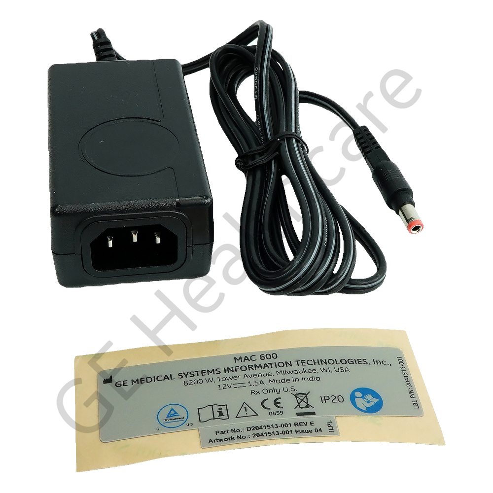12VDC External Power Supply 12VDC External Power Supply