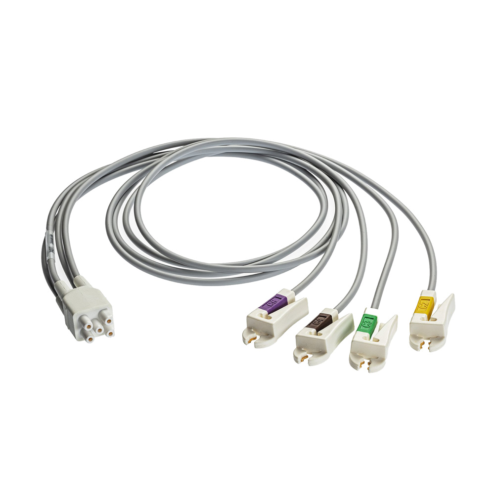 ECG 4-lead Leadwire Set, Grabber, IEC, 1.3m (1/box)