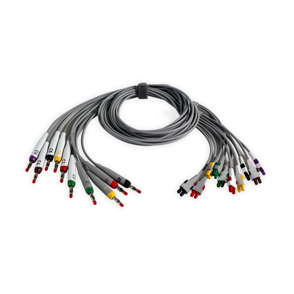 Leadwire Set, Base 10, Banana, IEC, 1/pack Leadwire Set, Base 10, Banana, IEC, 1/pack