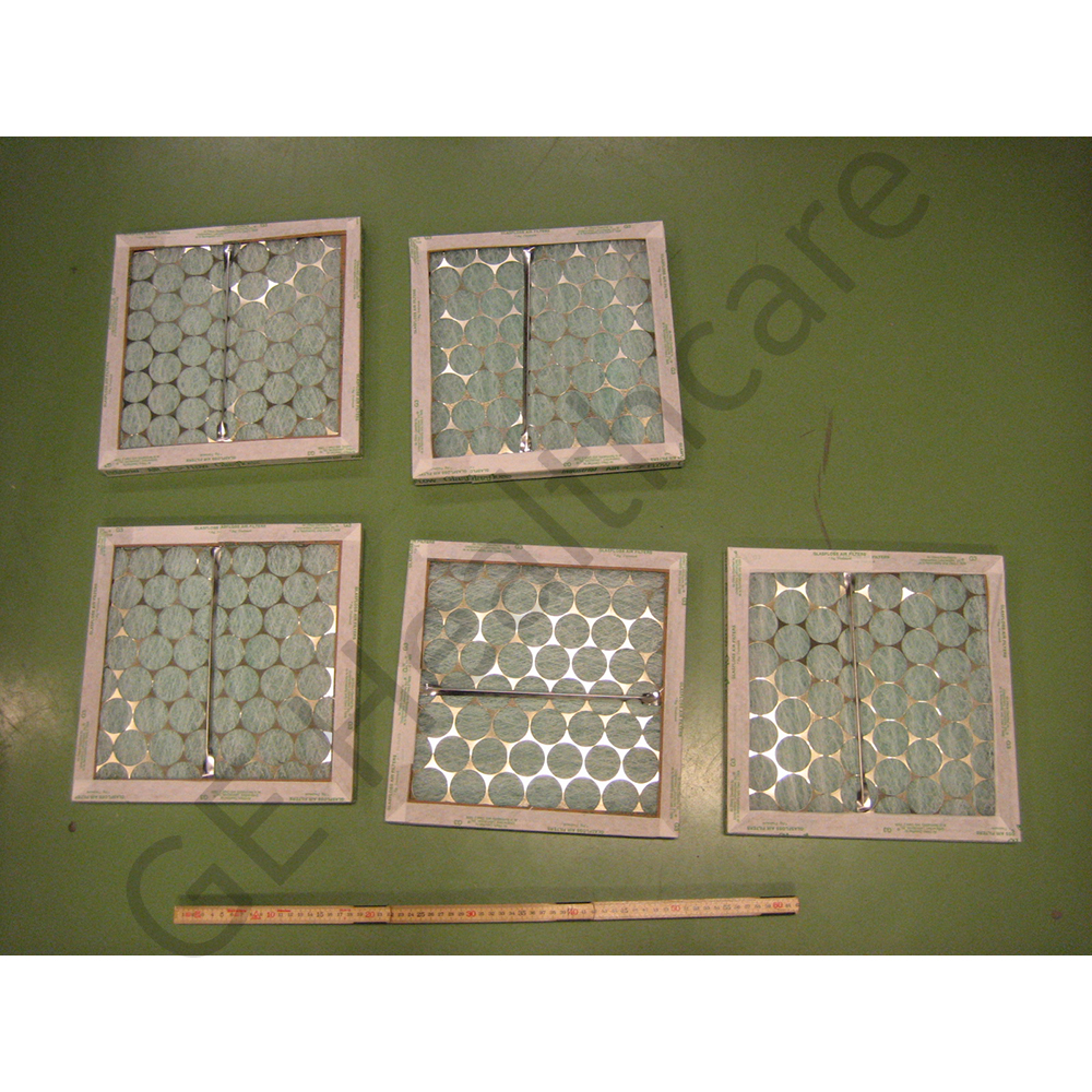 Fan filter 12x12x1 in. set of 5 Fan filter 12x12x1 in. set of 5