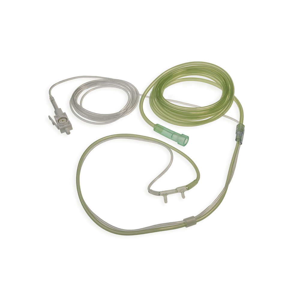 Cannula Nasal, CO2/O2, LoFlo, Adult, 10/box, Patient Monitoring | GE ...