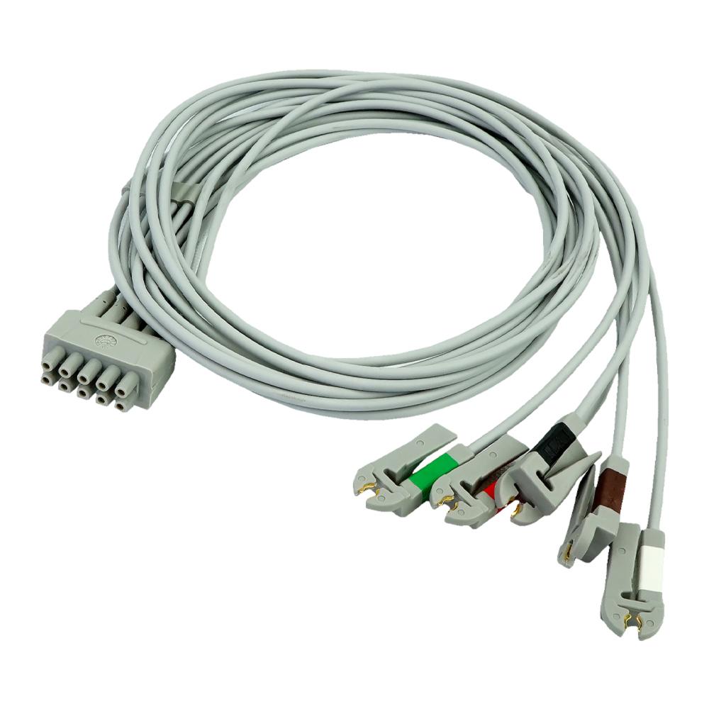 Leadwire Aha 5 Lead Grab Long Molded Leadwire Aha 5 Lead Grab Long Molded