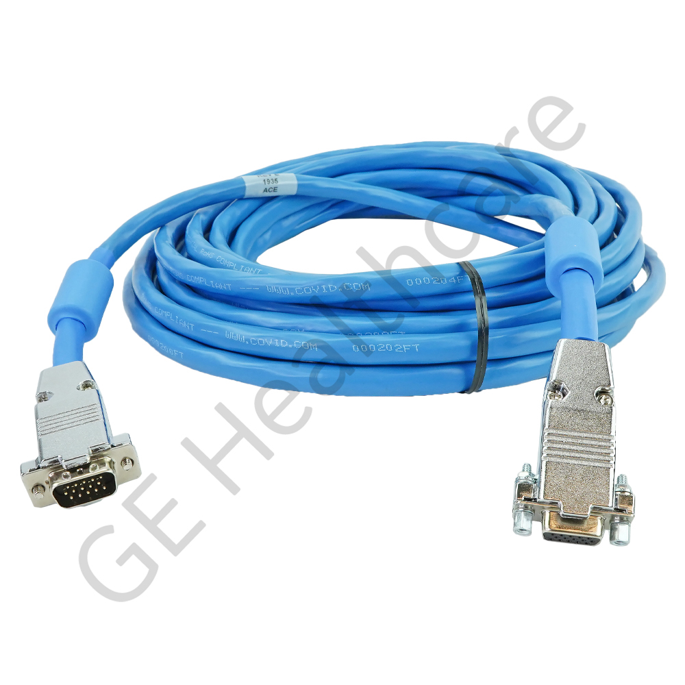 Cable Video Extend DB15M-DB15F (25) 75Ohm HD15F-HD15M 25ft