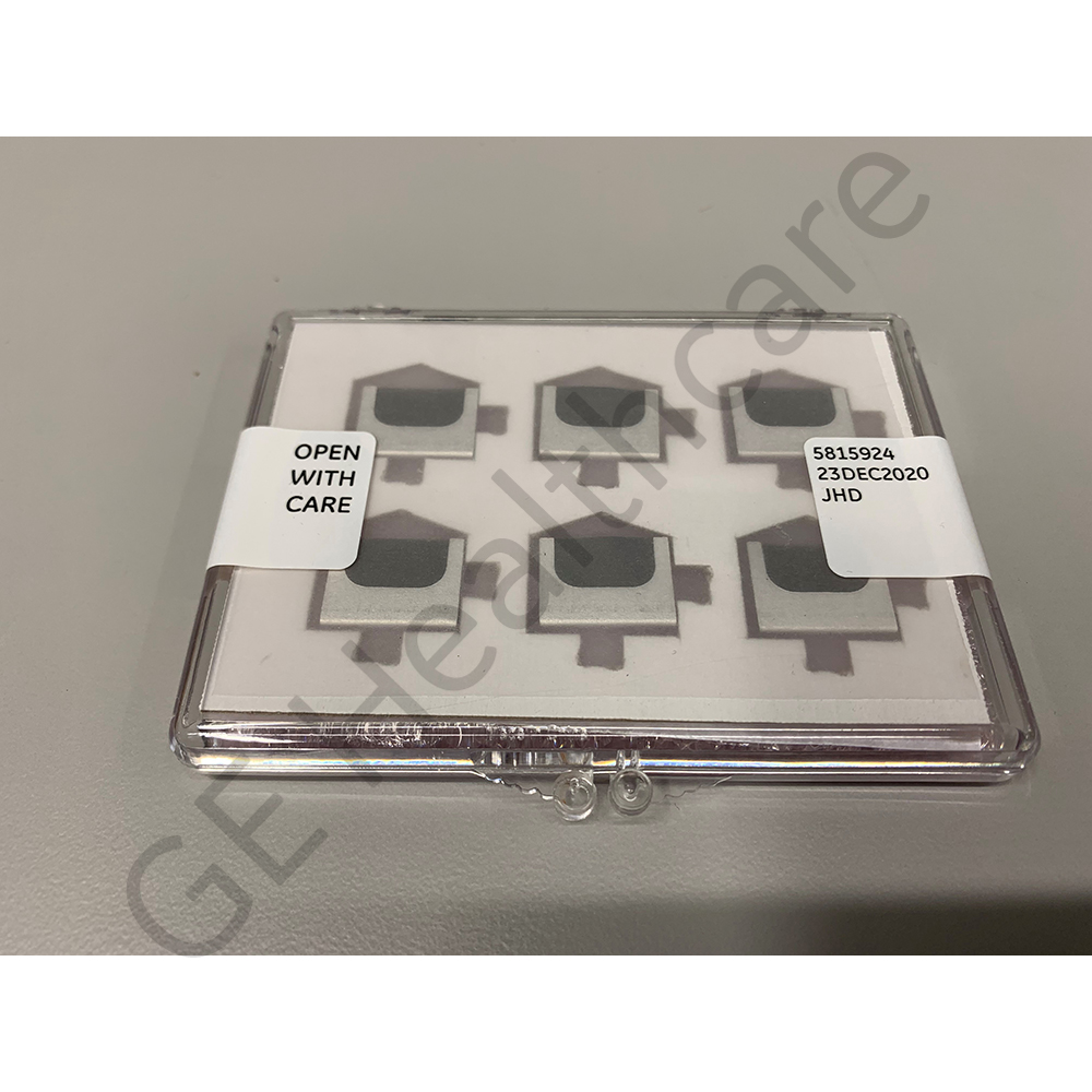 Extraction foils Graphene set of 6 Extraction foils Graphene set of 6