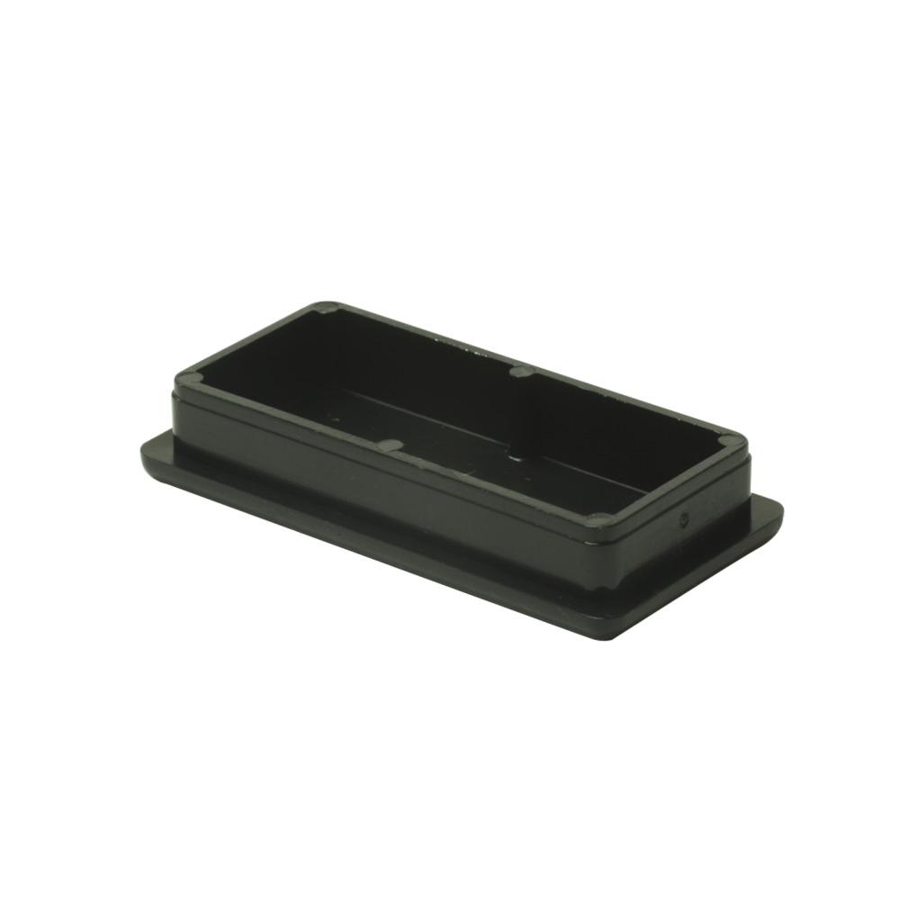 Caster Rail End Cap - Black Caster Rail End Cap - Black