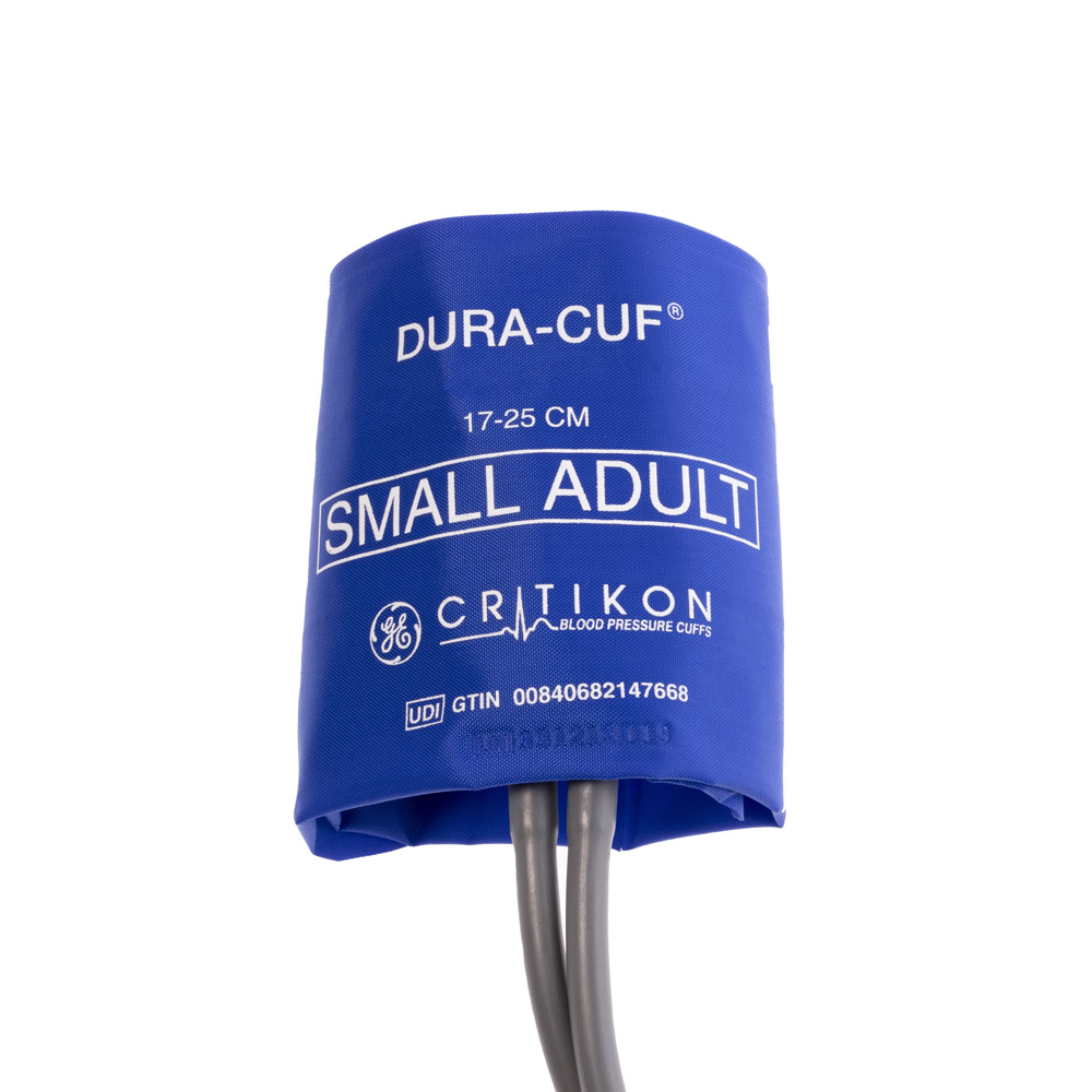 DURA-CUF Small Adult Blood Pressure Cuff, 2 Tubes DINACLICK (5/box) DURA-CUF Small Adult Blood Pressure Cuff, 2 Tubes DINACLICK (5/box)