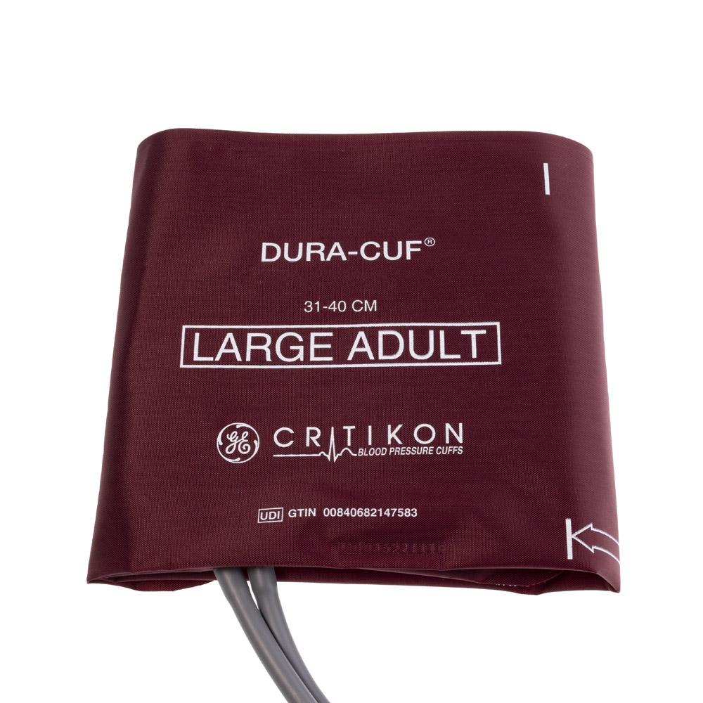 DURA-CUF Large Adult Blood Pressure Cuff, 2 Tubes DINACLICK (5/box)