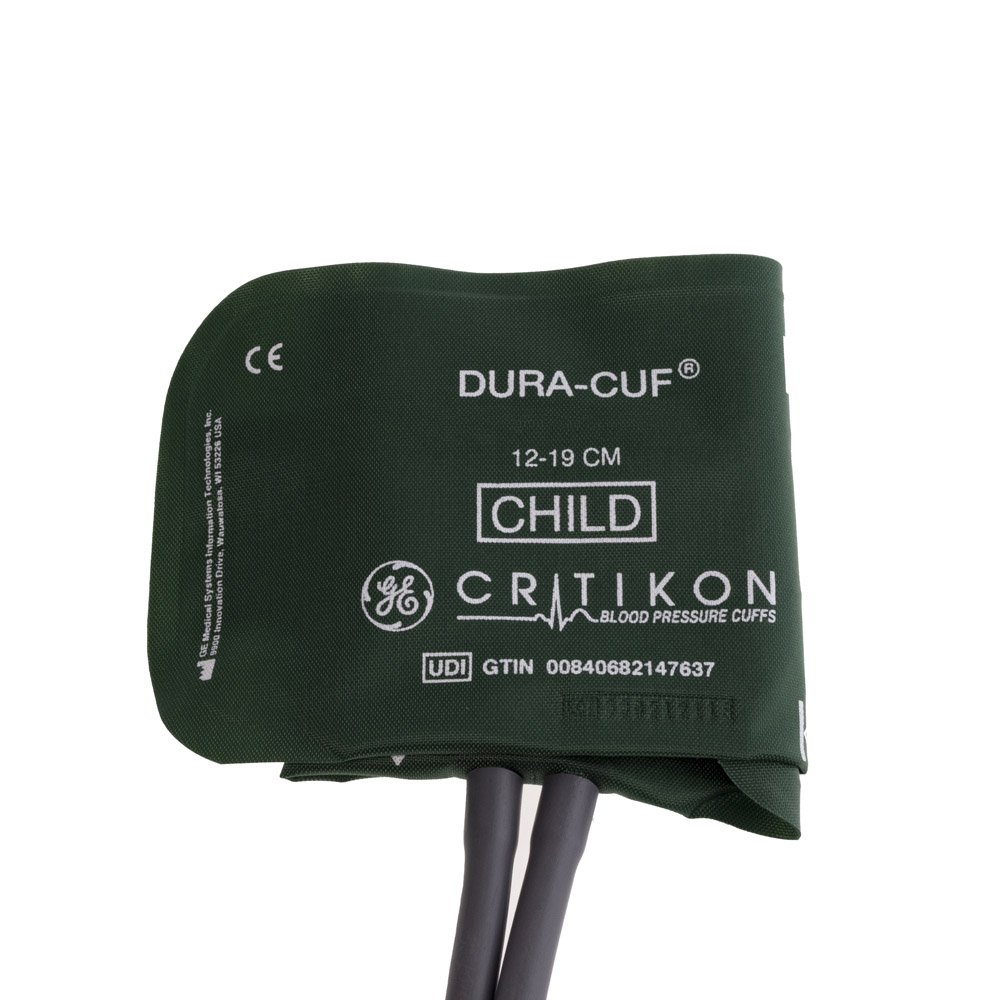 DURA-CUF Child Blood Pressure Cuff, 2 Tubes DINACLICK (5/box)