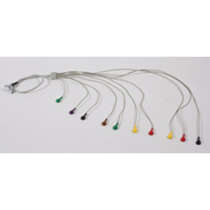 12-Channel Holter ECG Cable, Round, IEC, 130 cm 12-Channel Holter ECG Cable, Round, IEC, 130 cm