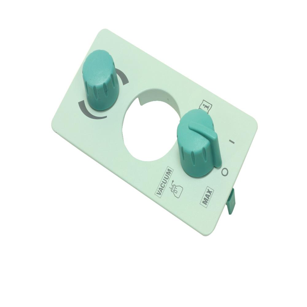 Panel Suction Control Assembly Light Gray, Teal Gray Panel Suction Control Assembly Light Gray, Teal Gray