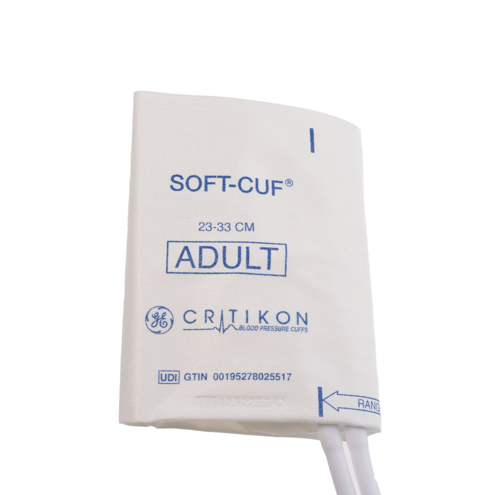 SOFT-CUF Adult Blood Pressure Cuff, 2 Tubes DINACLICK, ISO80369-5 (20/box) SOFT-CUF Adult Blood Pressure Cuff, 2 Tubes DINACLICK, ISO80369-5 (20/box)