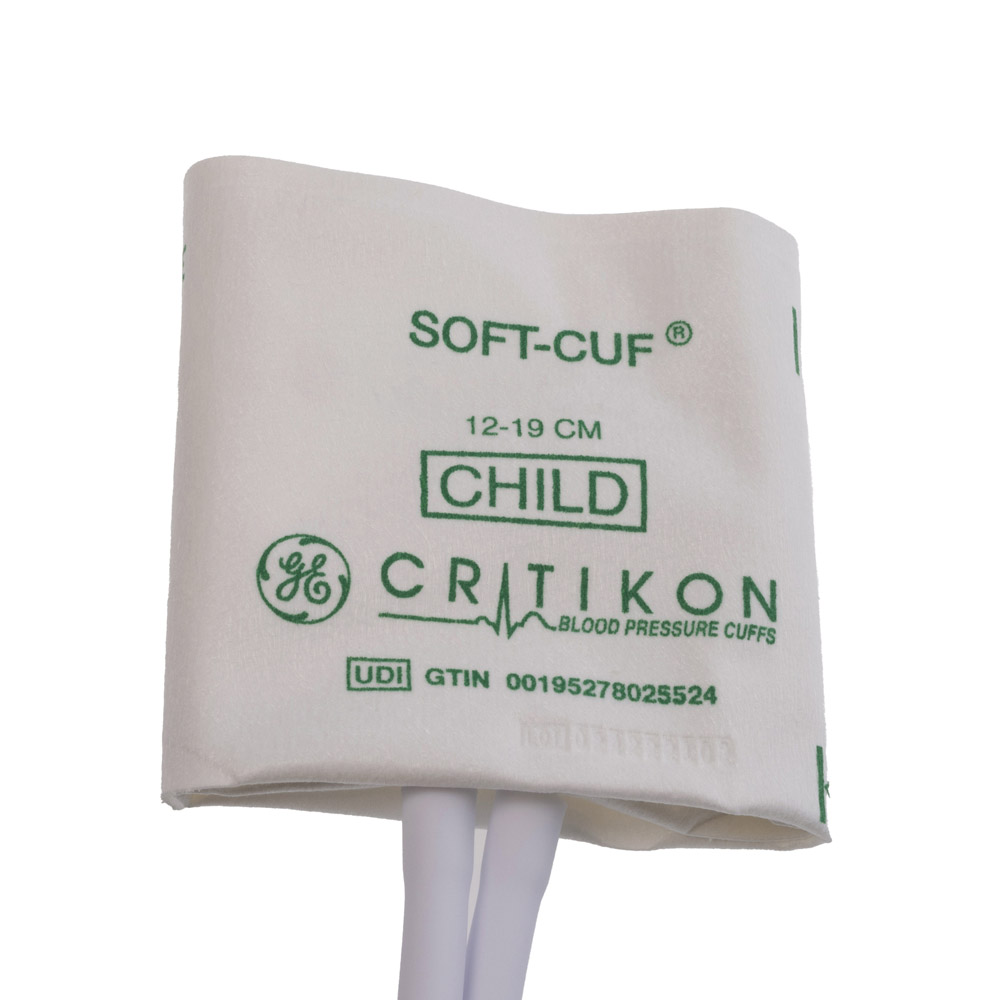 SOFT-CUF Child Blood Pressure Cuff, 2 Tubes DINACLICK (20/box)